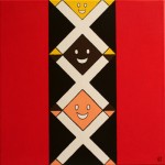 schilderij samen sterk door Eline Vulsma